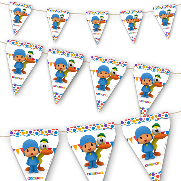Bandeirolas Pocoyo