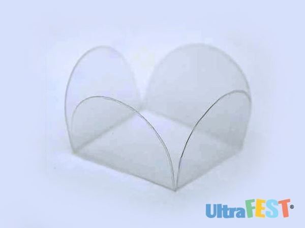Caixeta Acetato Cristal 50un