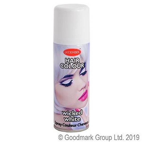Tinta Para Cabelo Em Spray Branco