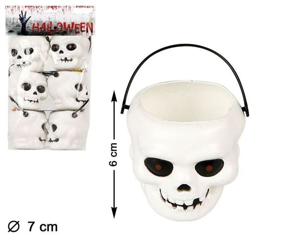 6 Caveiras 6cm