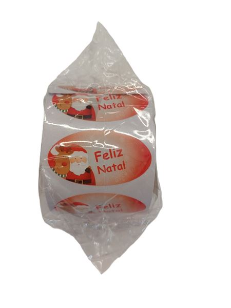 Etiqueta Feliz Natal 200un
