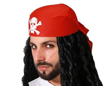 Chapéu Pirata Vermelho