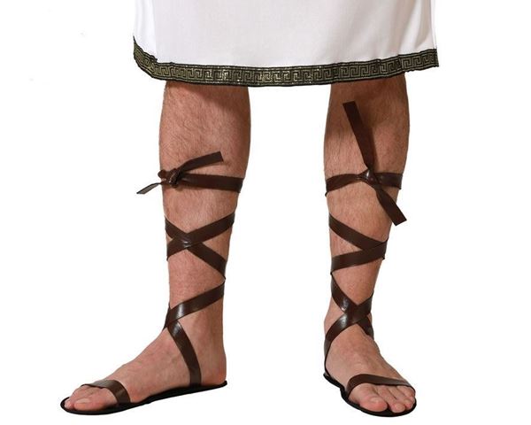 Sapato Romano Castanho