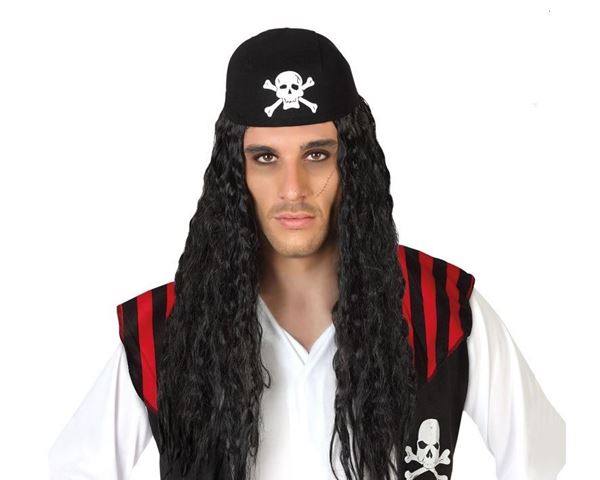 Peruca Pirata Comprida