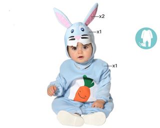 Fato Coelho 6-12 Meses