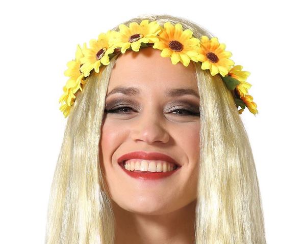 Tiara Malmequeres Amarelos