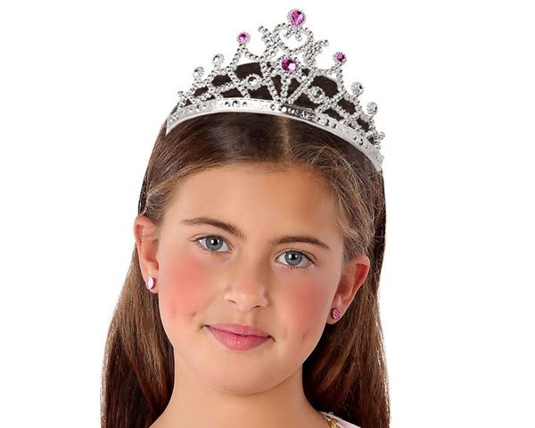 Tiara De Princesa Rosa