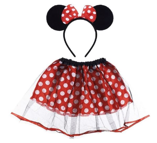 Conjunto Ratinha Tutu + Bandolete