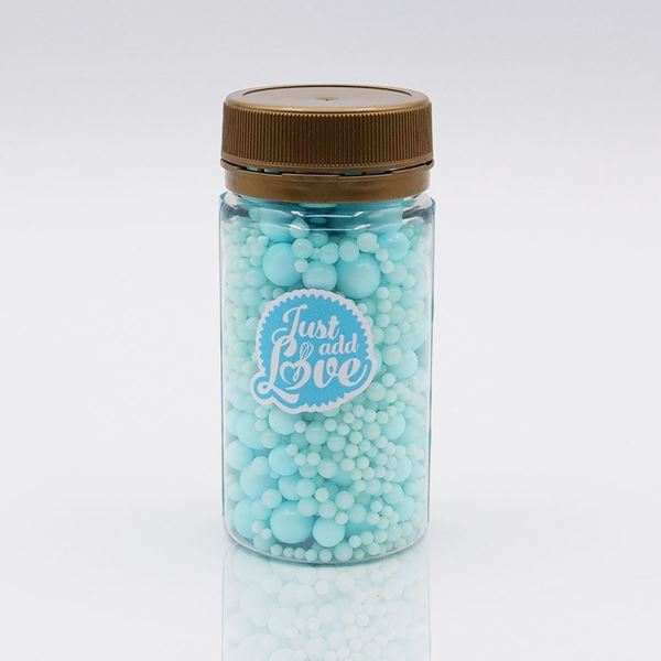 Mix Pérolas Azul Claro 80gr