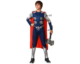 Fato Super Herói Thor 10-12 Anos