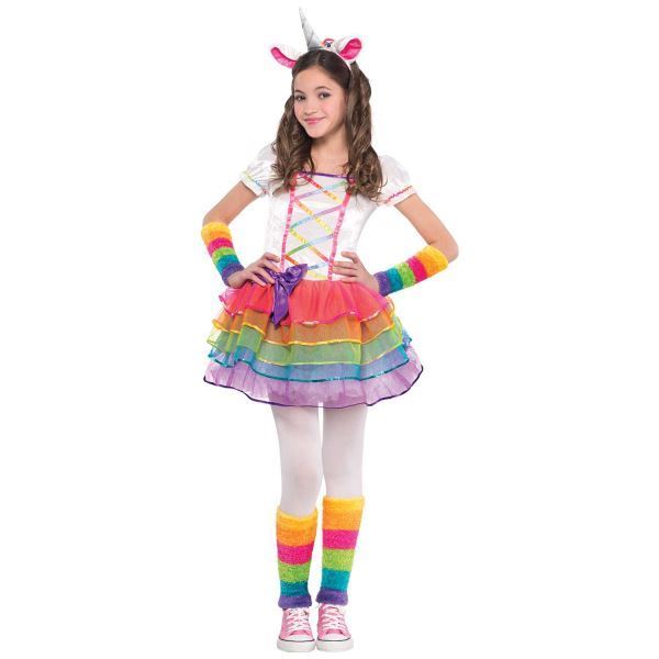 Fato Unicornio Rainbow 4-6 Anos
