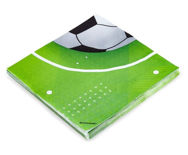 12 Guardanapos Futebol Play
