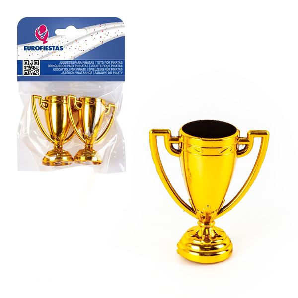 2 Troféus Dourados