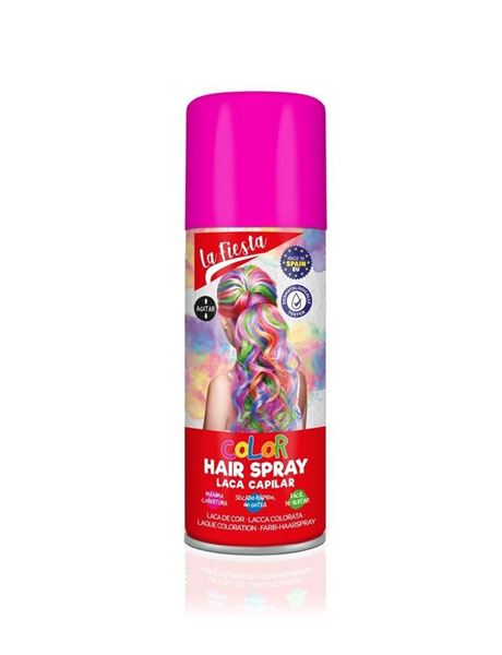Spray Fucsia Para Cabelo
