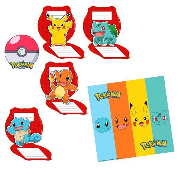 Convites Pokemon 2024