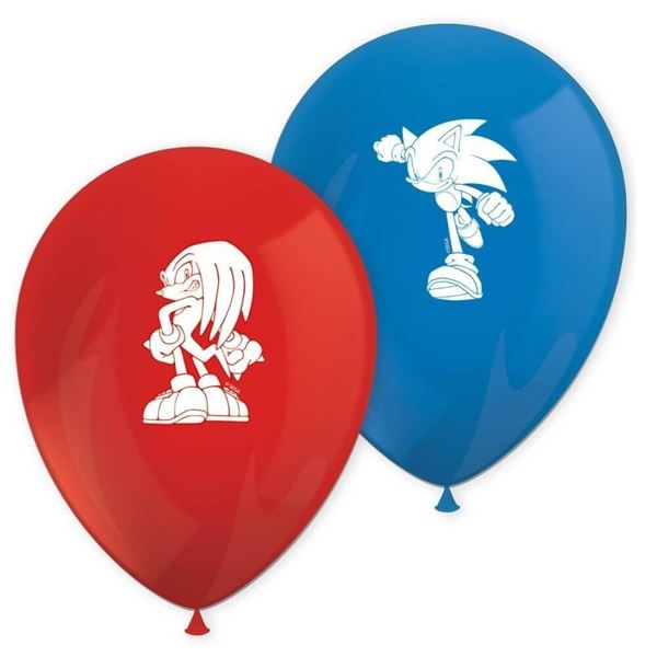8 Balões Latex Sonic