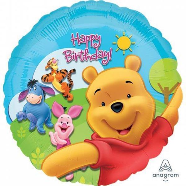 Balão Foil Standart Pooh & Friends
