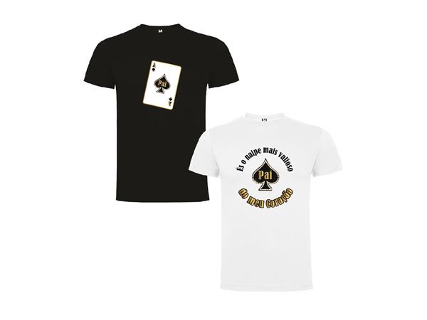 T-shirt Pai Preta