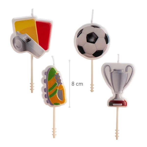 Velas Futebol Cup 8cm