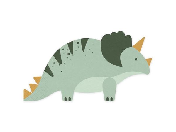 12 Guardanapos Triceratops