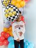 Balão Foil Racing Happy Birthday 45cm