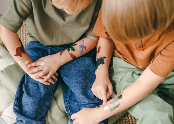 Tatuagens Temporárias Dinossauros
