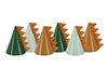 6 Chapéus De Festa Dinossauros
