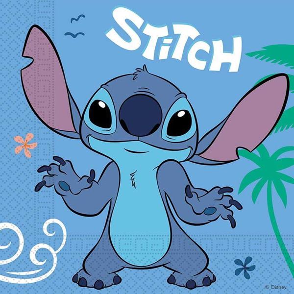 20 Guardanapos Stitch