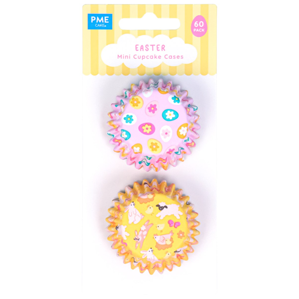 60 Mini Formas Cupcake Páscoa