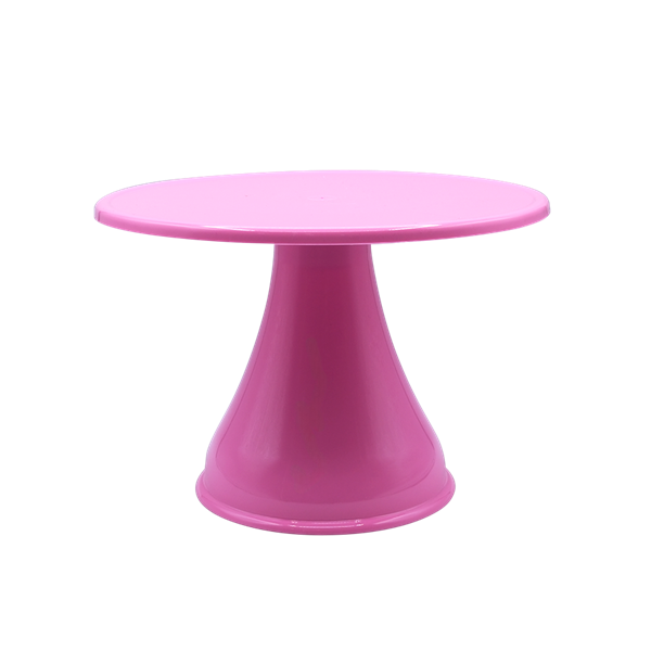 Cake Stand Liso Alto 28x19cm Rosa