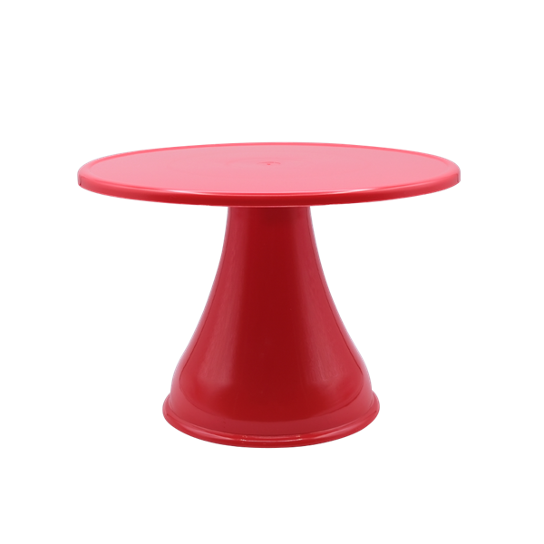 Cake Stand Liso Alto 28x19cm Vermelho