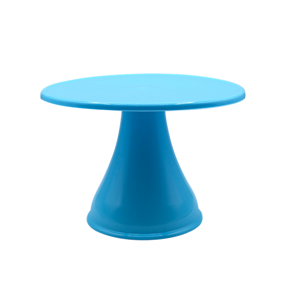 Cake Stand Liso Alto 28x19cm Azul Claro