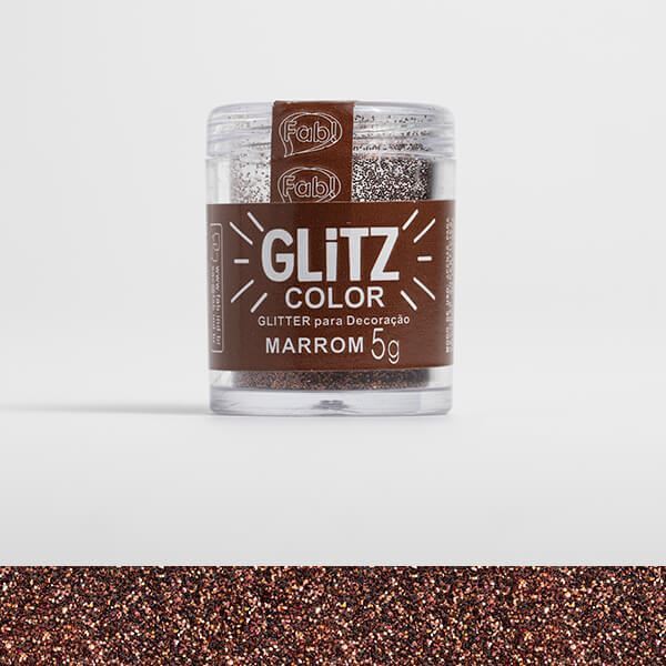 Glitz Color Marrom 5gr