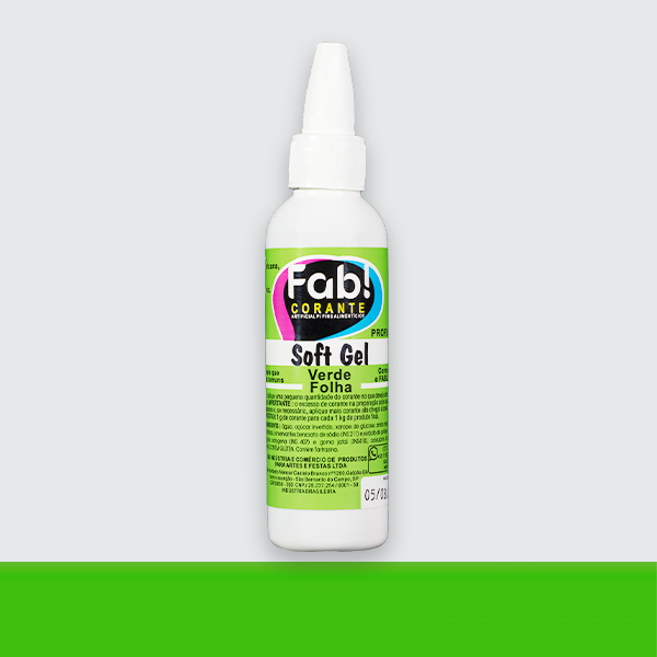 Corante Softgel Verde Folha 60gr