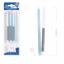 12 Velas Purpurina Pastel Azul