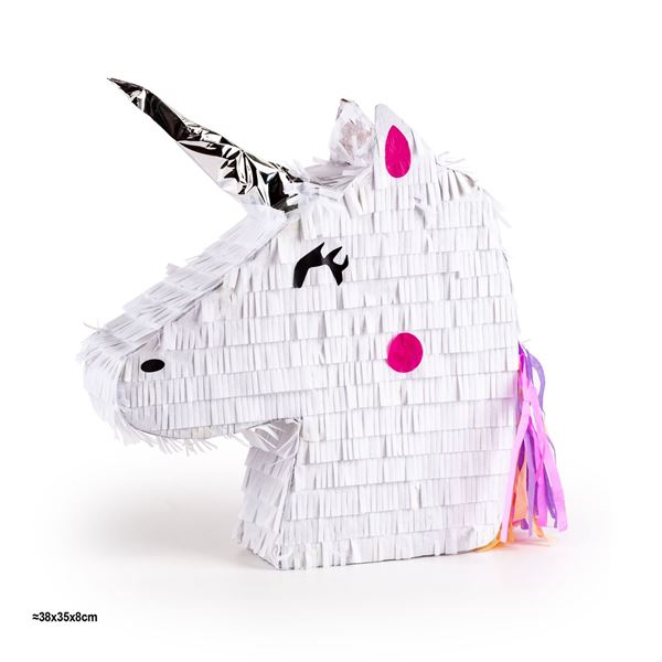 Pinhata 3d Cabeça De Unicórnio