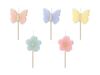 5 Velas Borboletas E Flores