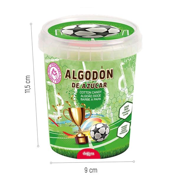 Algodão Doce Futebol 30gr