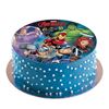 Disco Comestível Sem Açúcar Avengers 20cm