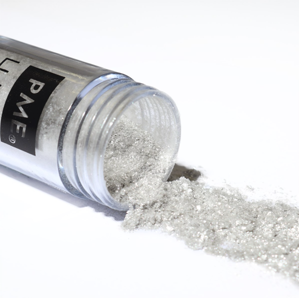 Pó De Lustre Comestivel Prata 10gr