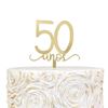 Topper Acrilico Ouro 50 Anos