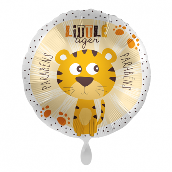 Balão Foil 18" Tigre Parabéns