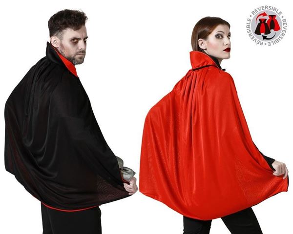 Capa Vampiro 80cm Reversível