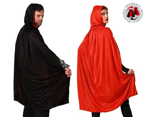 Capa Vampiro 120cm Reversível