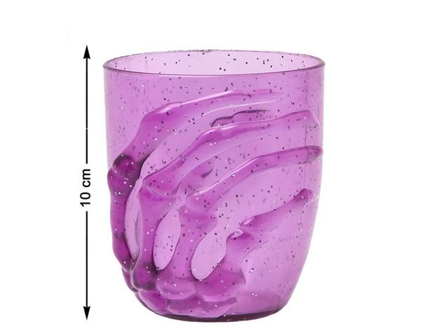 Copo Com Mão Roxo