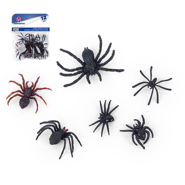 12 Aranhas Decorativas