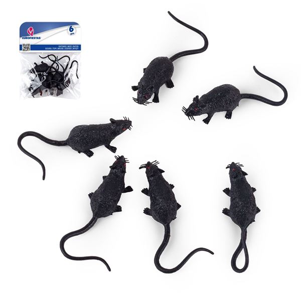 6 Ratos Decorativos