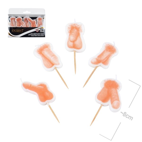 Velas Pénis Divertidos