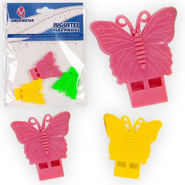 3 Apitos Borboletas