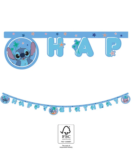 Banner Stitch Happy Birthday